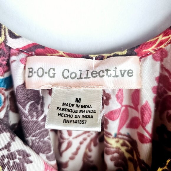 Brand of Gypsies BOG Collection Stretchy Strap Tiered Maxi Summer Dress, Sz M - Picture 7 of 11